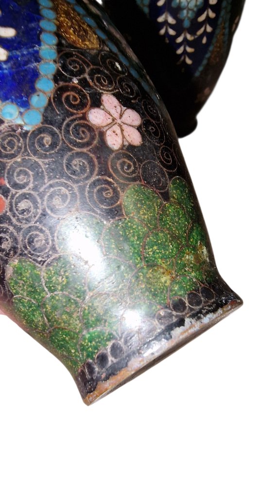 Βάζο - Μπρούντζος - Ιαπωνία - Meiji period (1868-1912)  (χωρίς τιμή ασφαλείας) #4.3