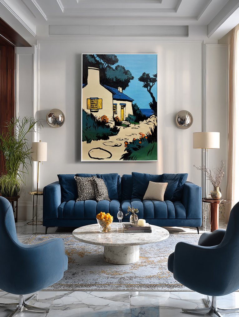 Flavia Delgado - LA CASITA DE MI INFANCIA  XL (NO RESERVE) #1.0