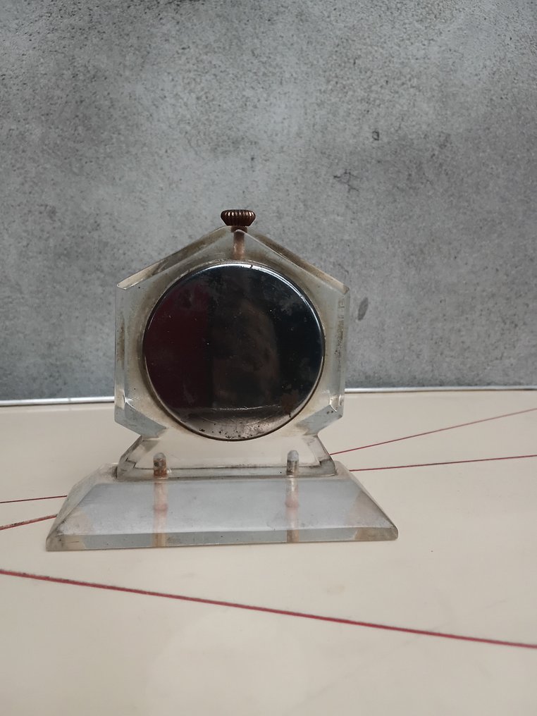 Table/desk clock -   Metal - 1900-1910 - Omega watch #3.2