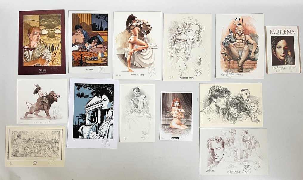 Murena - 13X ex libris (12X signés) - 13 Ex Libris #1.0