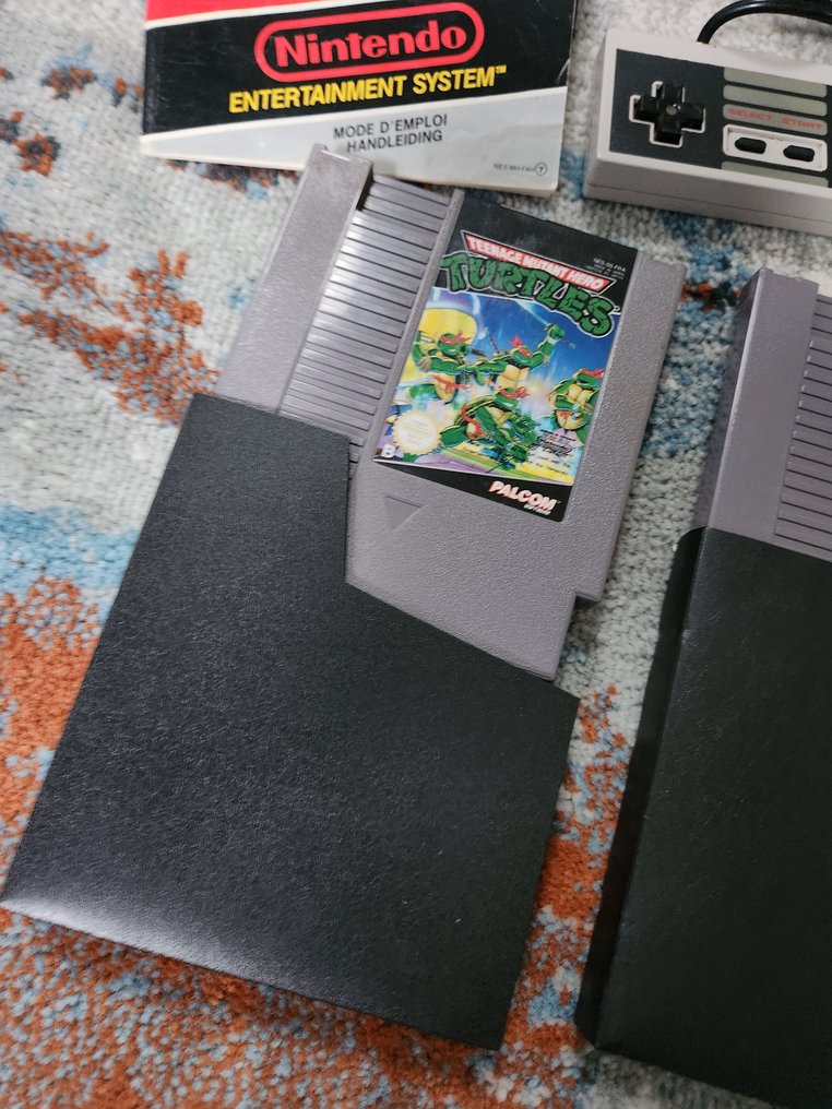 Nintendo - Nes - Nintendo NES & 5 Games & 2 Controllers & Zapper - 视频游戏机+游戏 - 无原装盒 #3.2