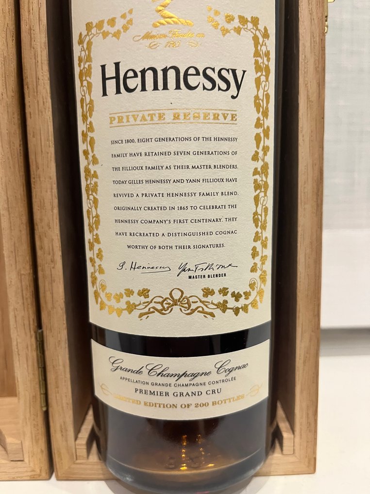 Hennessy - Private Reserve 1865 - Limited Edition of 200 bottles  - b. 2000s - 70cl #3.2