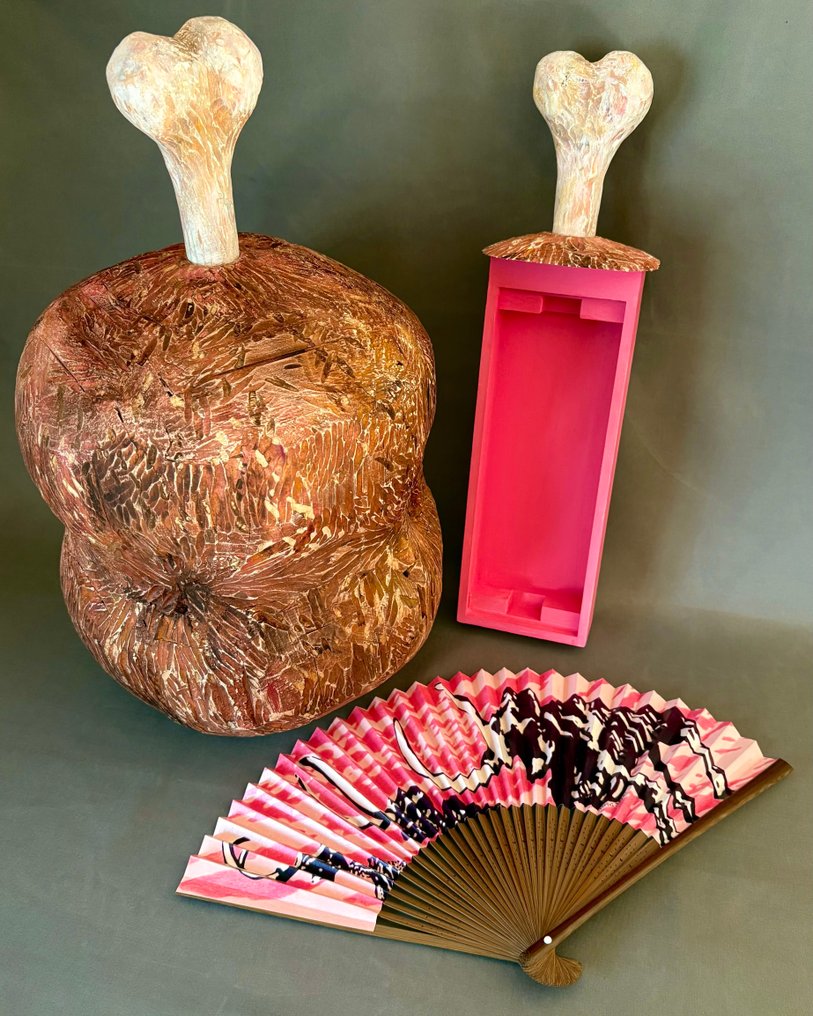 Mammoth - 雕塑 纸, 竹, 木 - 日本 #1.0