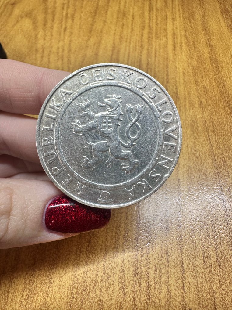 Czechoslovakia. 100 Korun 1955 / 10th Anniversary - Liberation from Germany (No reserve price) #3.2