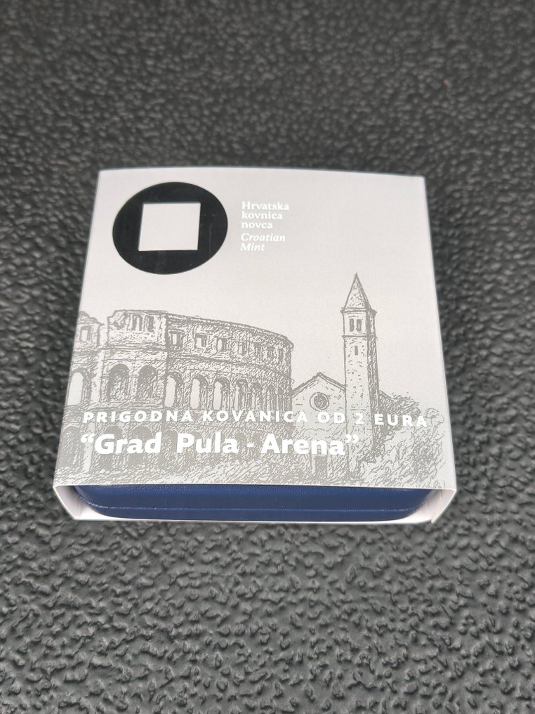 克羅埃西亞. 2 Euro 2025 "Pula" Proof  (沒有保留價) #3.2