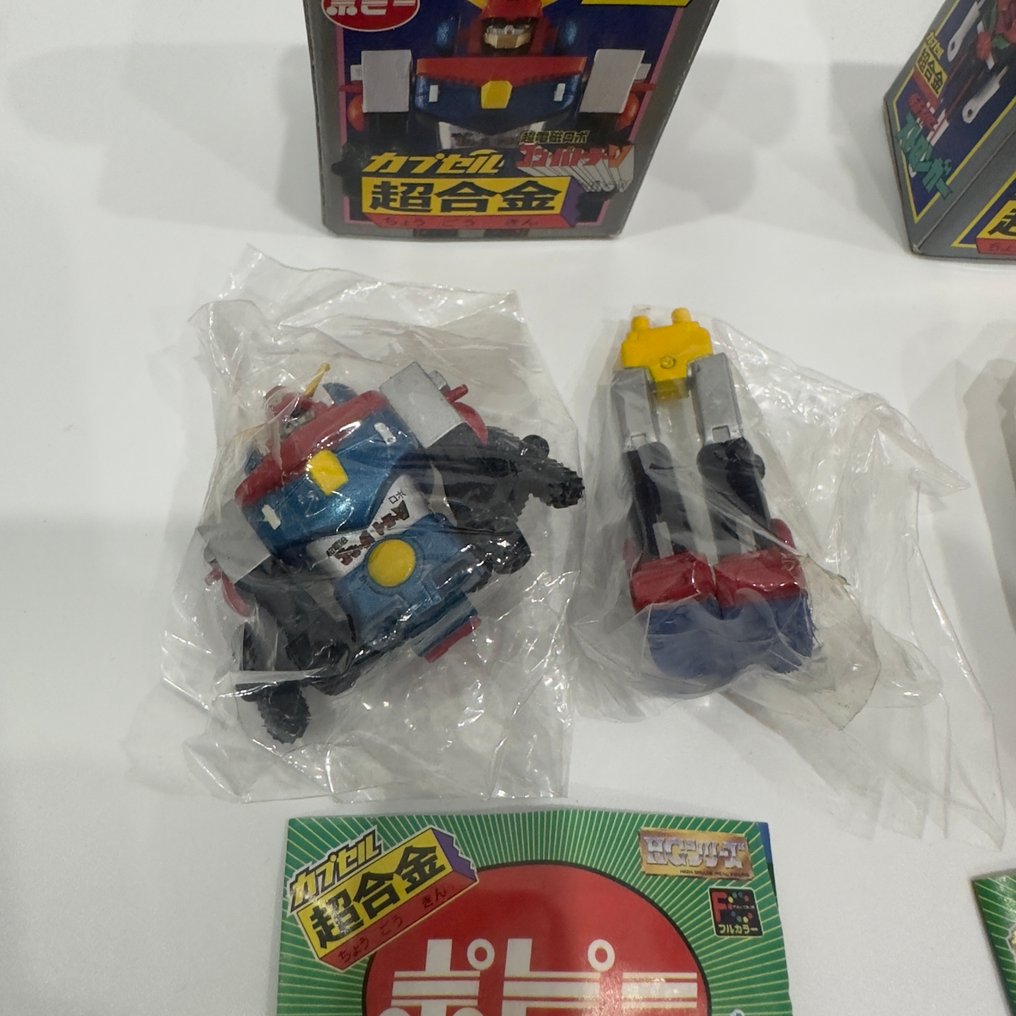 POPY - Toy robot Capsule Chogokin Robot CGA-03 CGA-06 - Japan #3.2