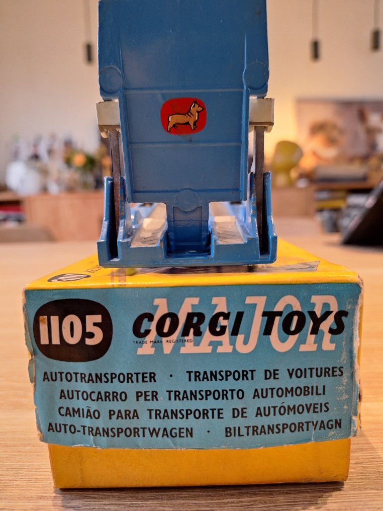 Corgi - Miniatura de camião - Corgi Major Toys 1105 Carrimore Car Transporter, Boxed #4.3