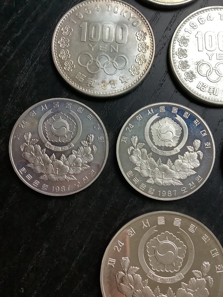 World. Collection of silver coins 1964-1988  (No reserve price) #2.1