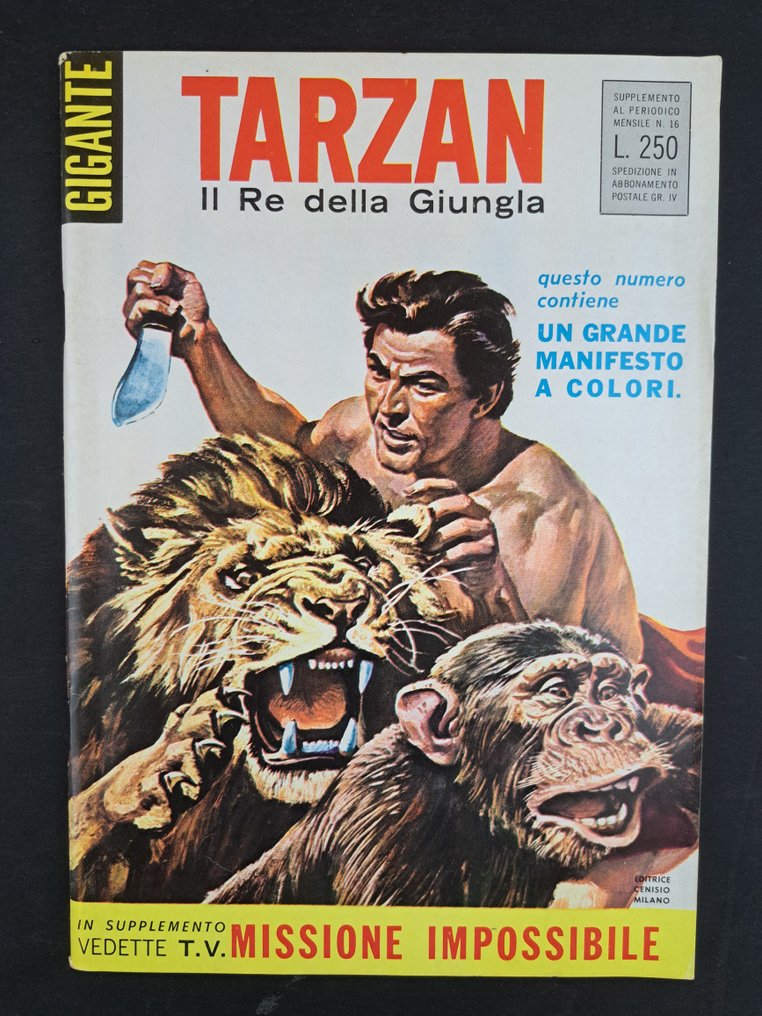 Tarzan: Da Hogarth a Kubert - 53 Comic - 1969/1977 #1.0