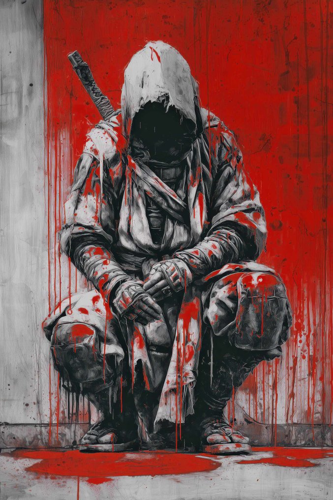 B'Jarco (1988) - Bloodstained Waiting Figure · XXL #1.0