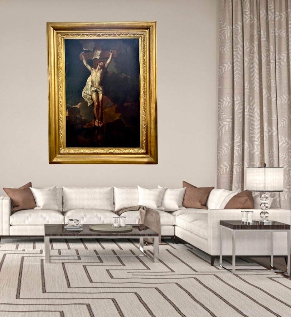 Daniele Crespi (1597-1630), Ambito di - Cristo Crocifisso - XL format #2.1