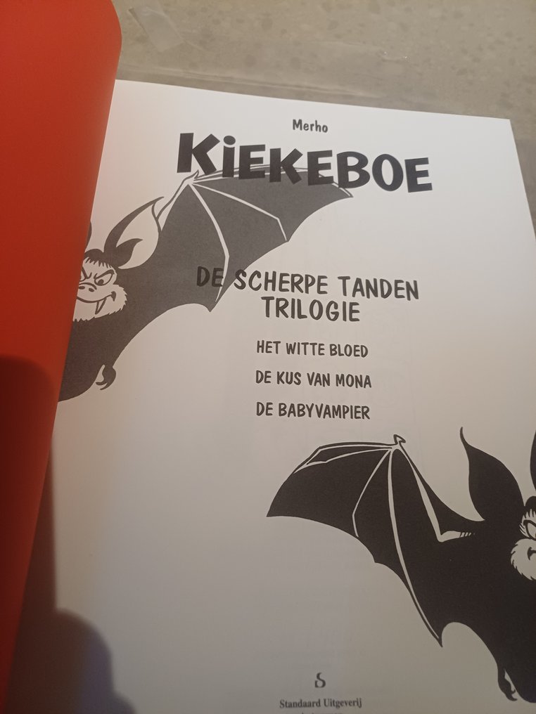 Kiekeboe - De scherpe tanden trilogie - luxe fluwelen HC - 1 Album/1999 #1.0