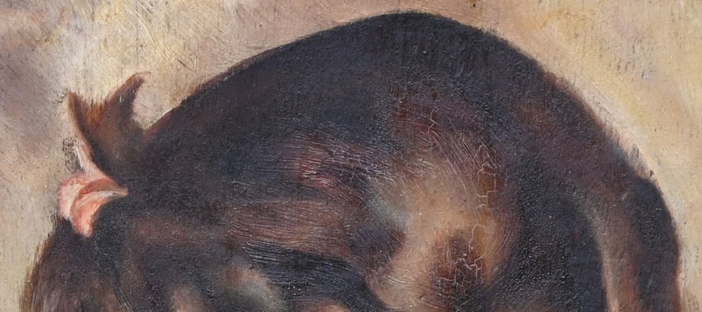 Arthur Kampf (1864–1950) - Portrait d’enfant de profil #3.2