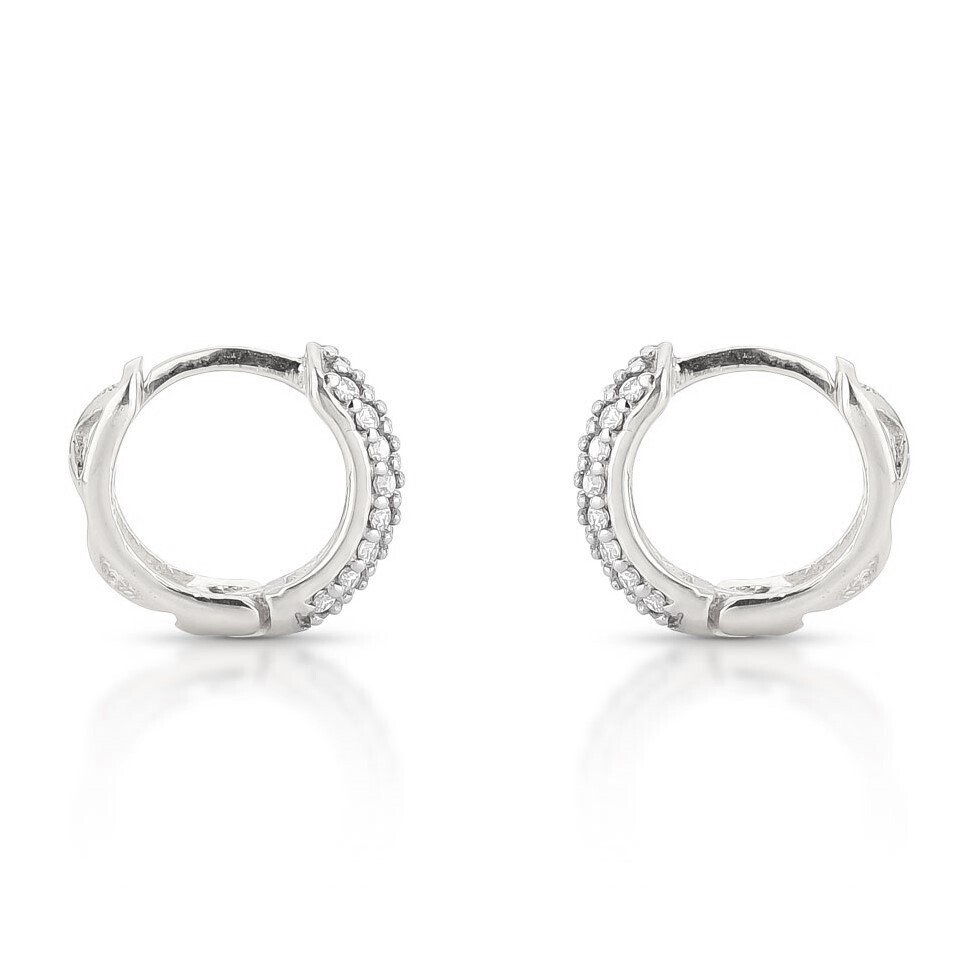 Σκουλαρίκια - 14 καράτια Κίτρινο χρυσό -  0.63ct. tw. Διαμάντι (Φυσικό)  - 802794 #4.3