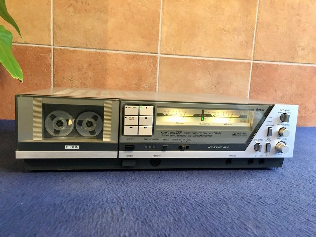 Denon - DR-F6 3-head Direct drive Audio-cassette deck #1.0