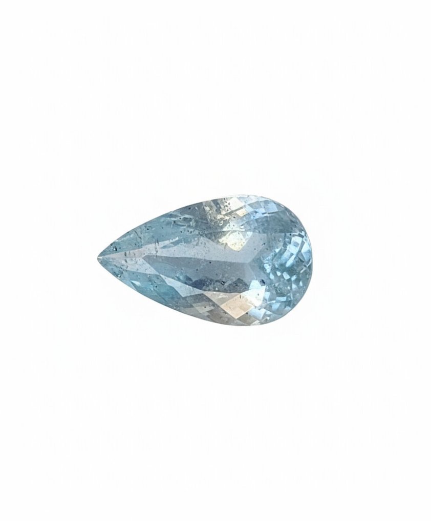 χωρίς τιμή ασφαλείας - 1 pcs  Μπλε Ακουαμαρίνης  - 6.73 ct - Instituto Gemólogico Español (IGE) #3.2