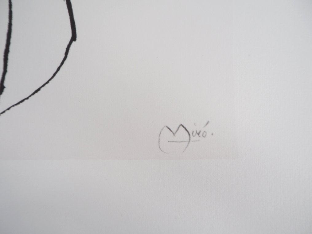 Joan Miro (1893-1983) - Ubu et oiseau surréaliste #4.3