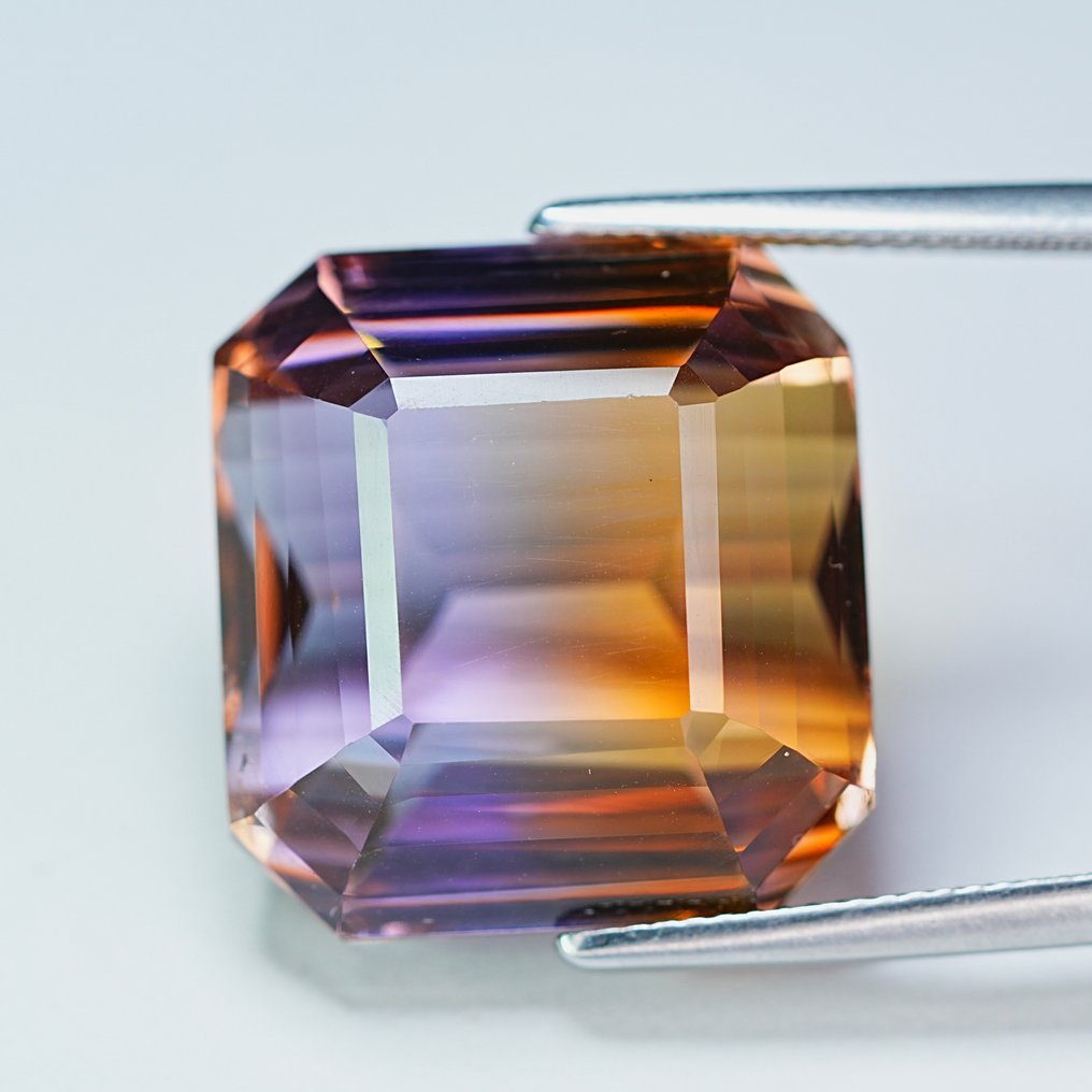 χωρίς τιμή ασφαλείας Αμετρίνης - 46.99 ct - Διεθνής Ένωση Έγχρωμων Πολύτιμων Λίθων (ICA GemLab) #1.0