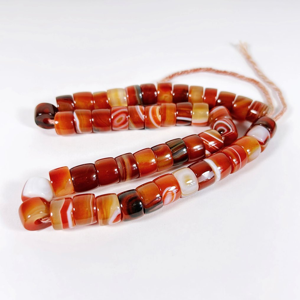 Agate 天然红色萨多尼克玛瑙项链 - 高度: 15 mm - 闊度: 18 mm- 112 g #2.1