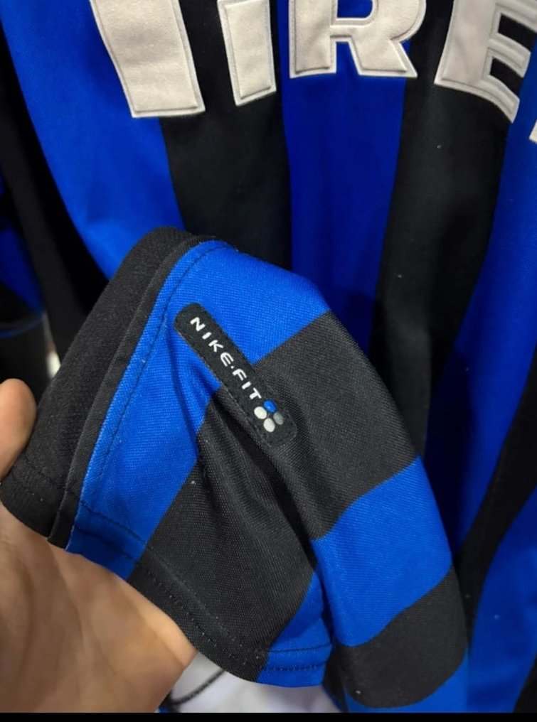 Inter Milan - Olasz labdarúgó-bajnokság - Roberto Baggio - 1998 - Futball ing #4.3