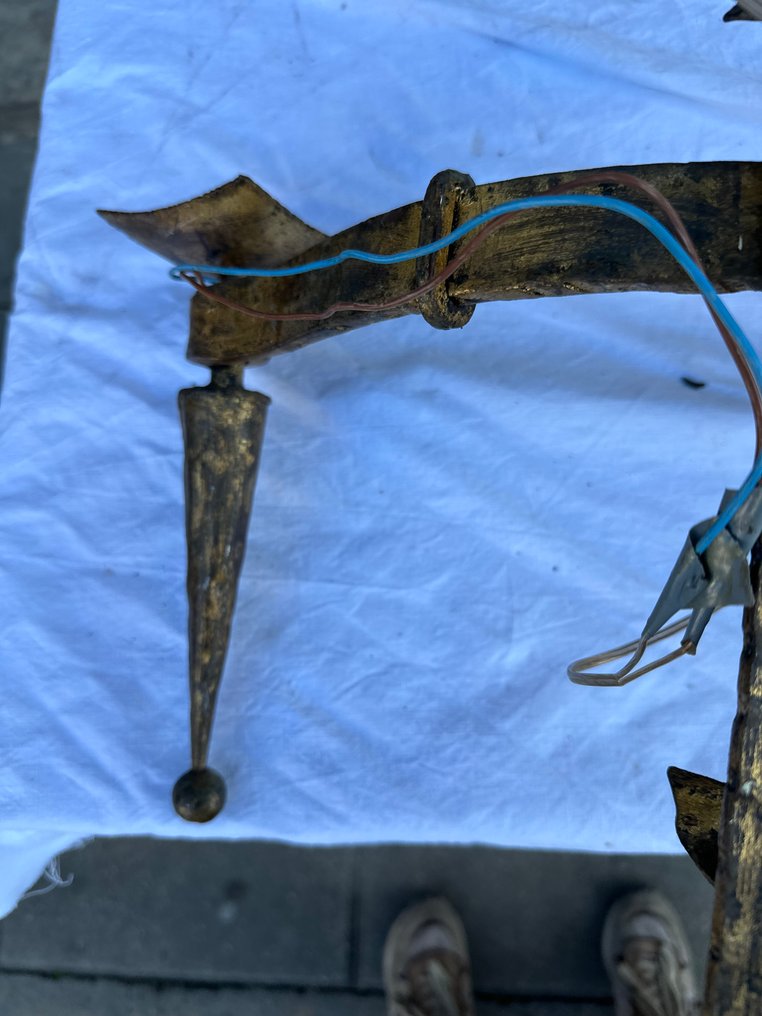 Væglampe (2) - Støbejern #2.1