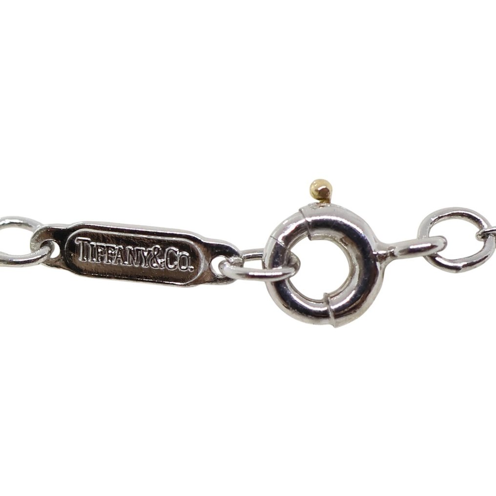 Tiffany & Co. - Κολιέ με μενταγιόν - Dots Cross Pendant Πλατίνα - 4 Διαμάντια #4.3