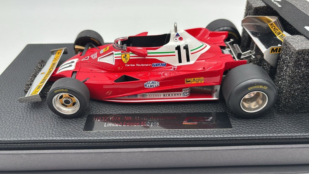 GP Replicas 1:18 - Voiture miniature - Ferrari 312 T2 C. Reutemann 1978 - (cod.B14) #2.1