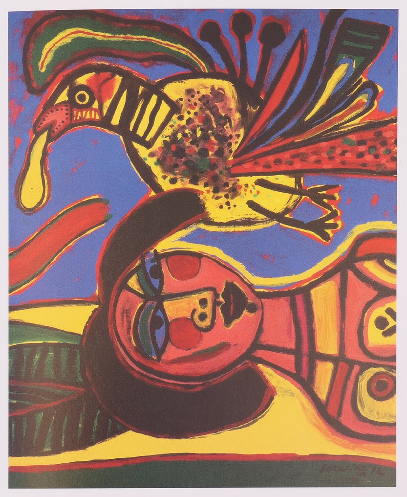 Corneille (1922-2010) - Oiseau #3.2