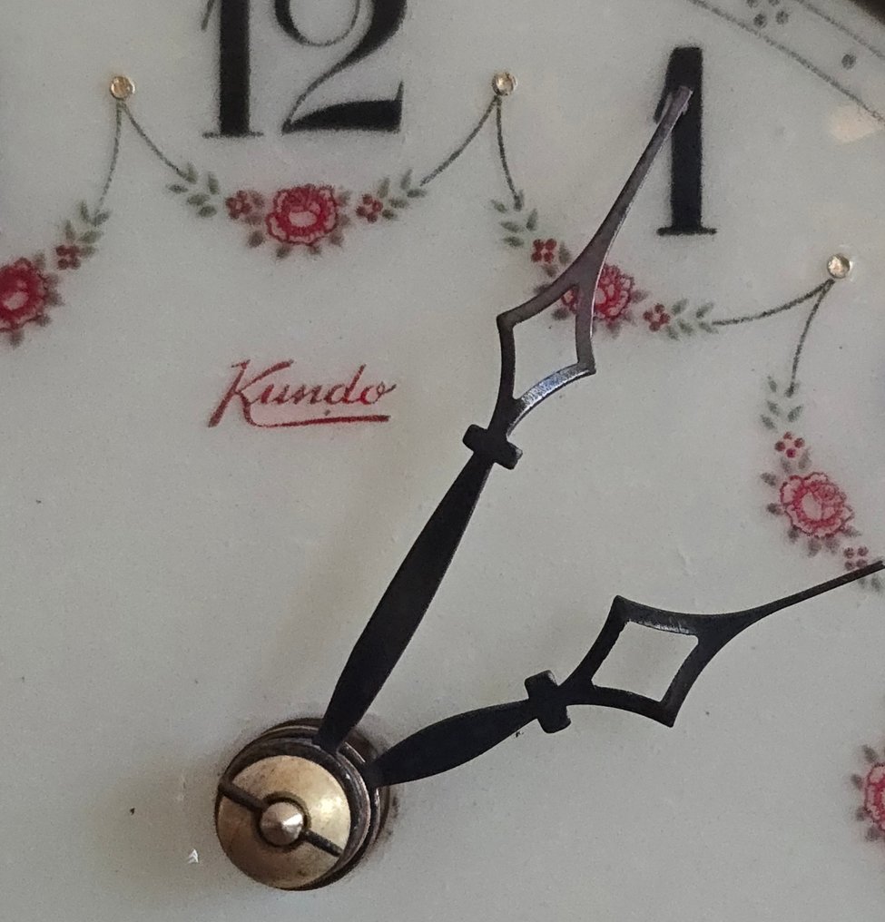 Mantel clock -   KUNDO - small annual clock - revised - 1960-1970 #4.3