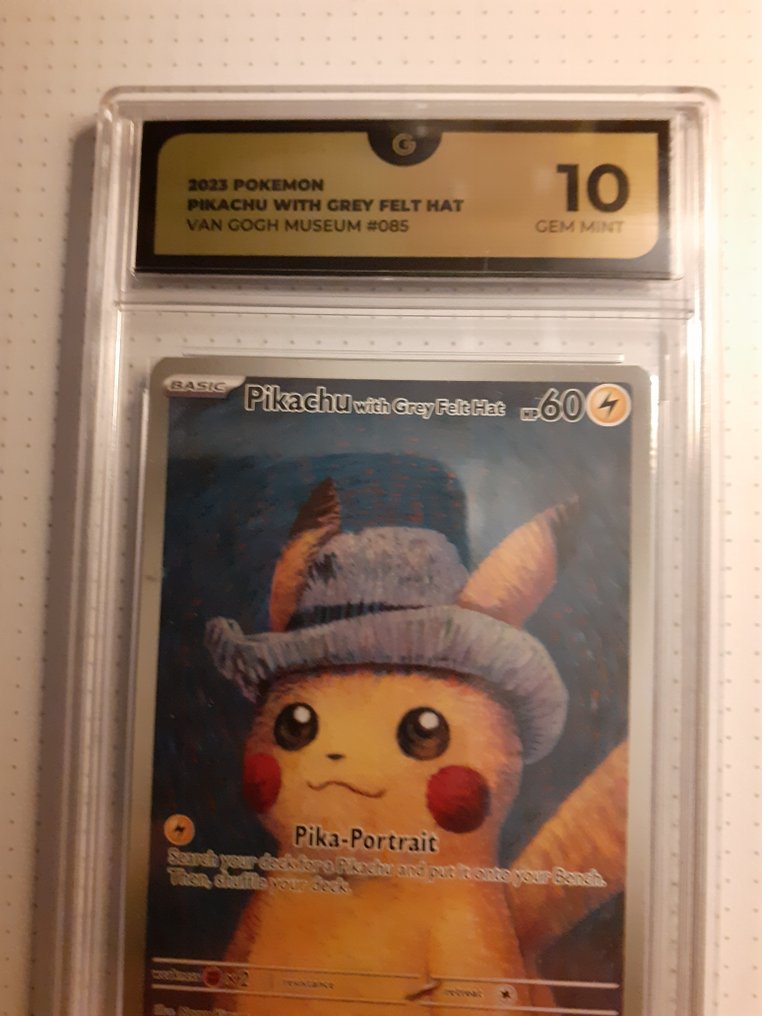 1 Graded card - Pikachu with Grey Felt Hat - GG 10 #1.0