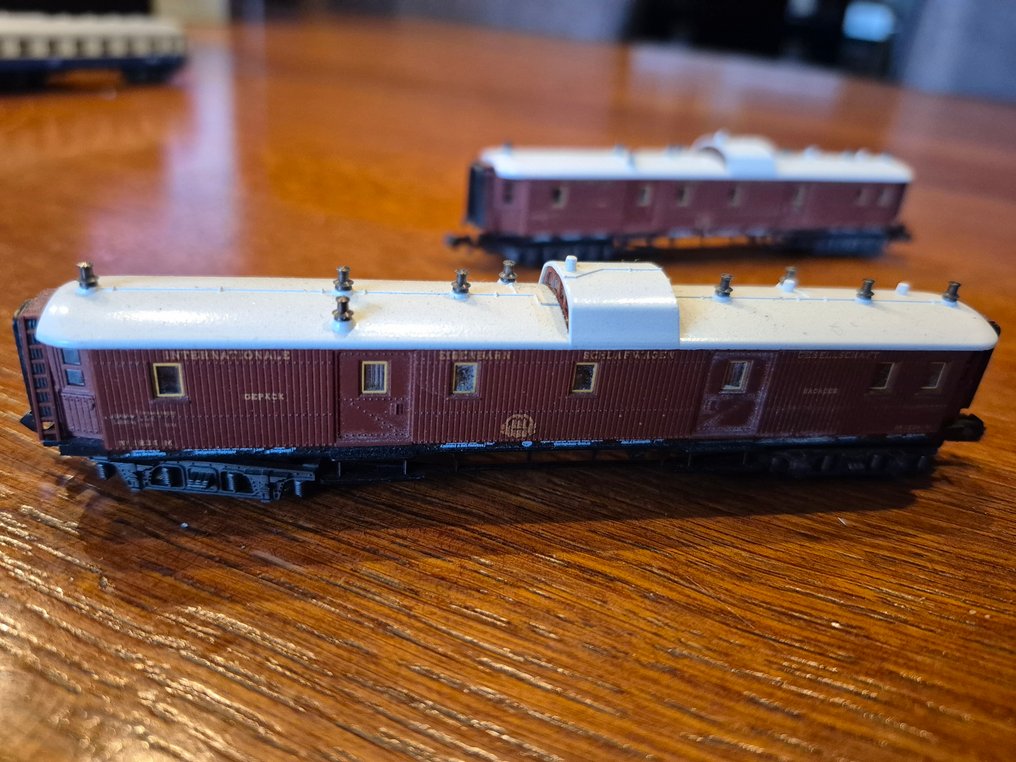 Minitrix N - Vagon machetă tren (8) - 8 vagoane de pasageri - Compagnie Internationale des Wagons-Lits #4.3