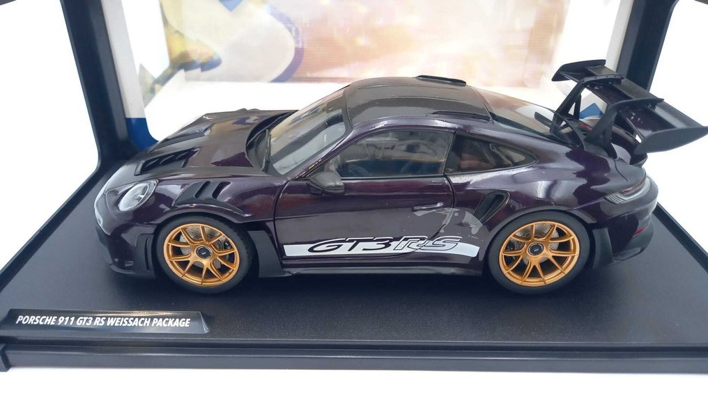 Solido 1:18 - Machetă mașină - Porsche 911 GT3 RS Weissach Package 2024 - (cod.B7) #4.3