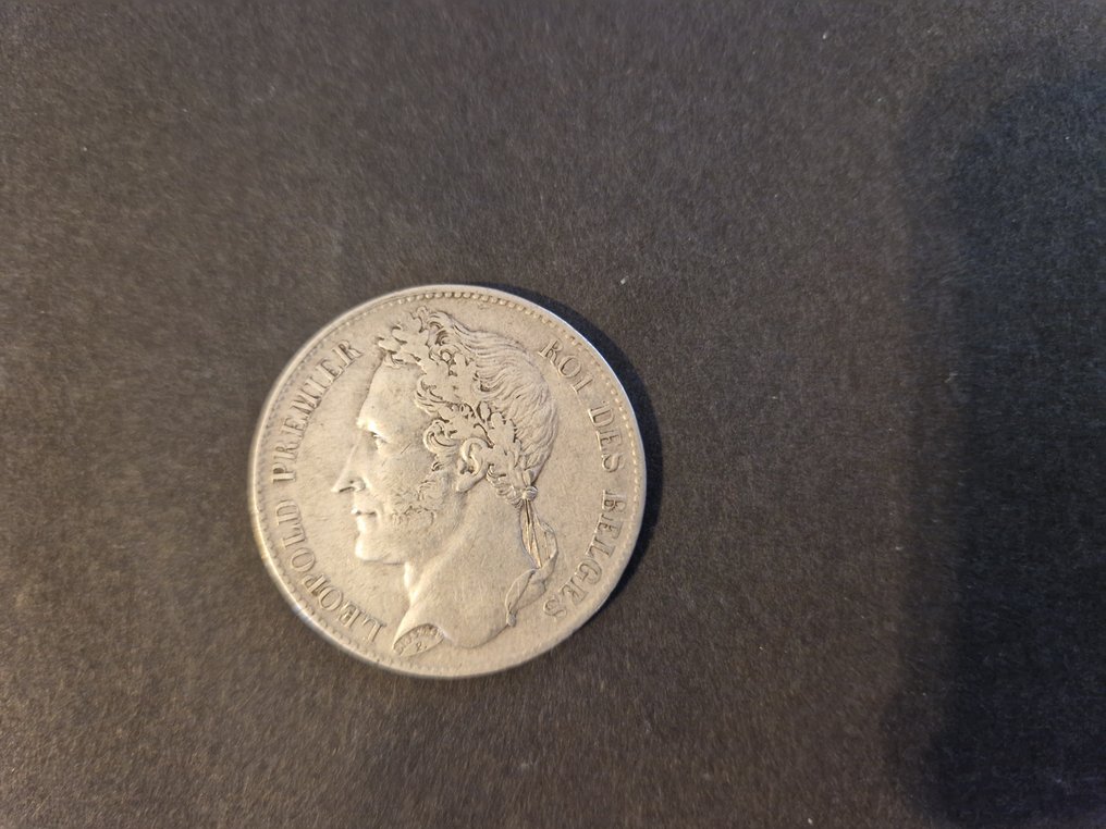 比利時. 利奧波德一世. 5 Francs 1849  (沒有保留價) #2.1