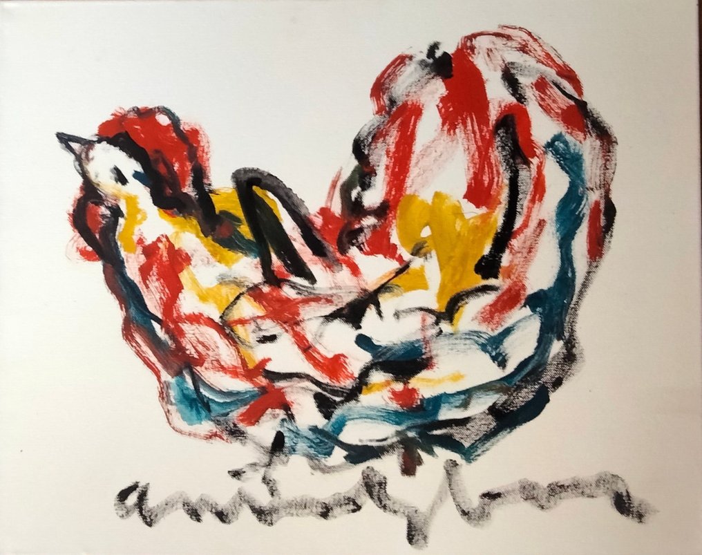 Anton Heyboer (1924-2005) - Geen titel #1.0