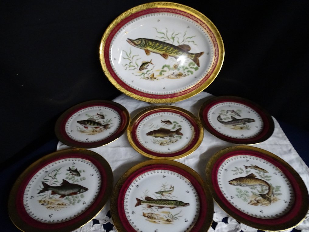 Bernardaud Limoges france - Σερβίτσιο τραπεζιού (13) - Πορσελάνη #1.0