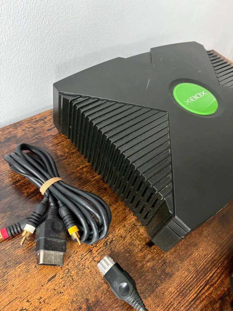 Microsoft Xbox (Original) spelcomputer – 2004 – met controller en spel - Xbox original - Xbox - Video game console + games - Without original box #3.2
