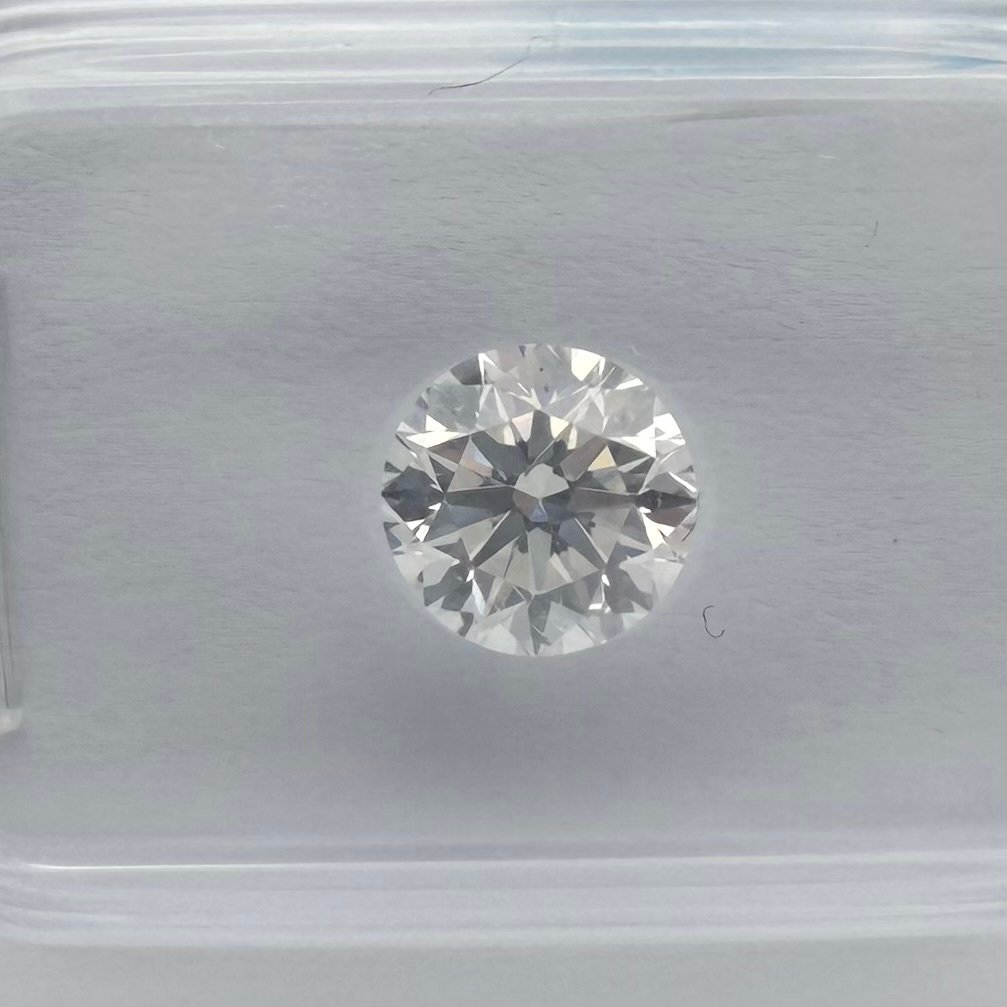 Zonder minimumprijs - 1 pcs Diamant  (Natuurlijk)  - 1.20 ct - Rond - F - P1 - International Gemological Institute (IGI) #1.0