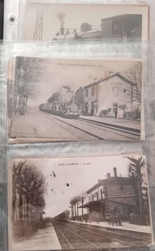 法国 - 火车/铁路 - 明信片 (120) - 1900-1960 #2.1