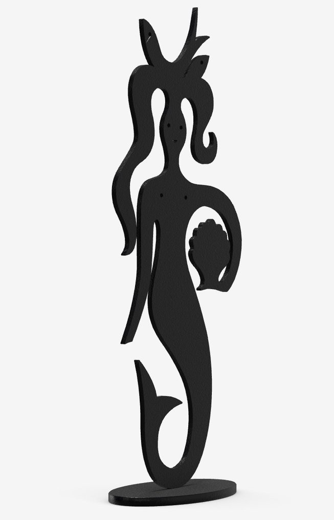 Zierornament - Vitra - Silhouette Meerjungfrau - Schweiz - Alexander Girard #4.3