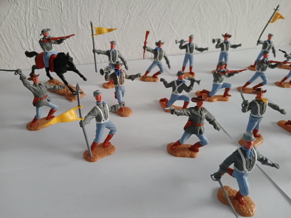 Timpo Toys - Statuetta - Southherners 1:32 - Plastica #2.1