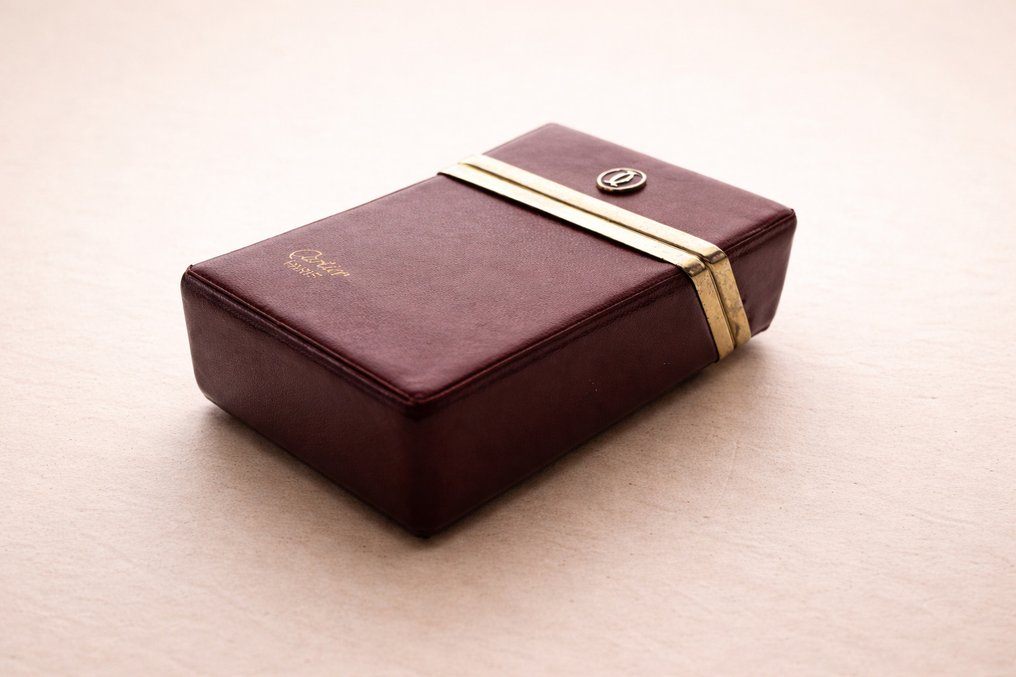 沒有保留價 - 煙盒 - 皮革, 金屬 #1.0