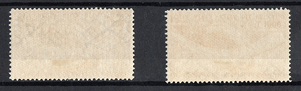 梵蒂冈城 1948/1948 - 梵蒂冈城航空邮票套装 - Michel 161 - 162 #1.0