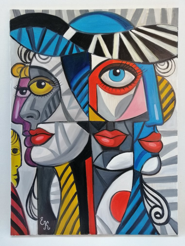 Elena Khmeleva - Muse au chapeau. Large #1.0