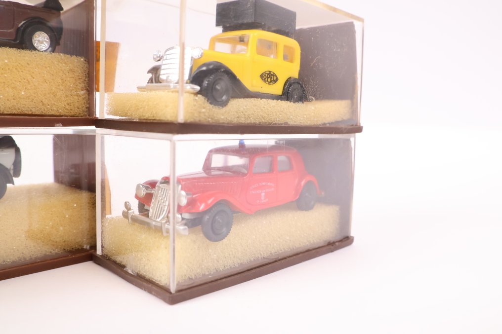 Brekina H0 - Modellvonat járművek (7) - Hét régi autómodell #4.3