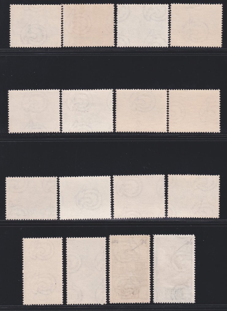 Σαν Μαρίνο 1949 - Ολοκληρωμένη σειρά τοπίων Sass S.66, πλήρης, MNH** Spl #1.0