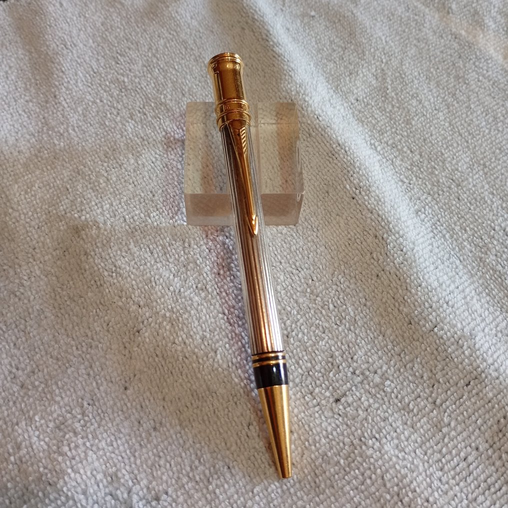 parker duofold silver - No reserve price - Ballpoint pen #1.0