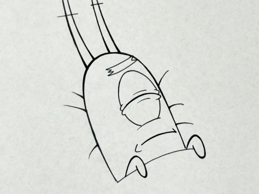 SpongeBob SquarePants (1999) - 1 Original animation drawing of Plankton (35x25 cm) #4.3