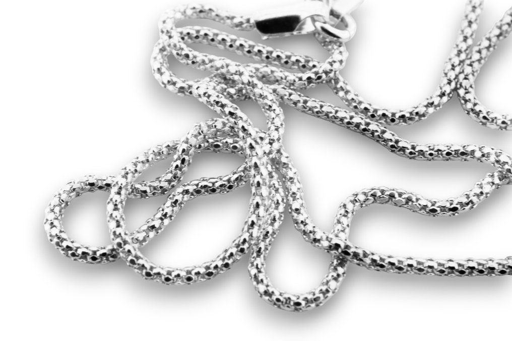 Halskæde - 18 kraat Hvidguld #3.2