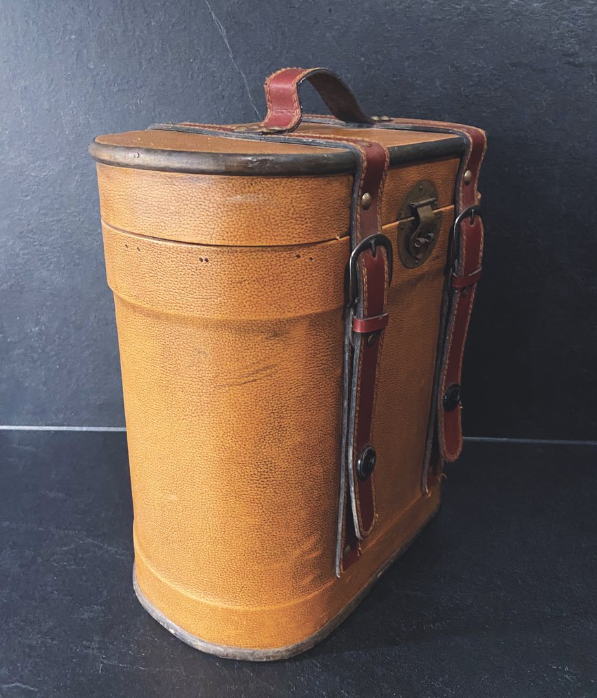 Prachtige decoratieve kist / wijnkist - Φέρετρο - ξύλο, δέρμα #3.2