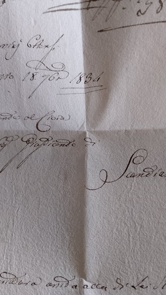 意大利 1820/1865 - 带有起始邮戳的未邮资封信和未邮资信件的邮票预印信件批次,按文件夹整理。 - sassone annullamenti #3.2